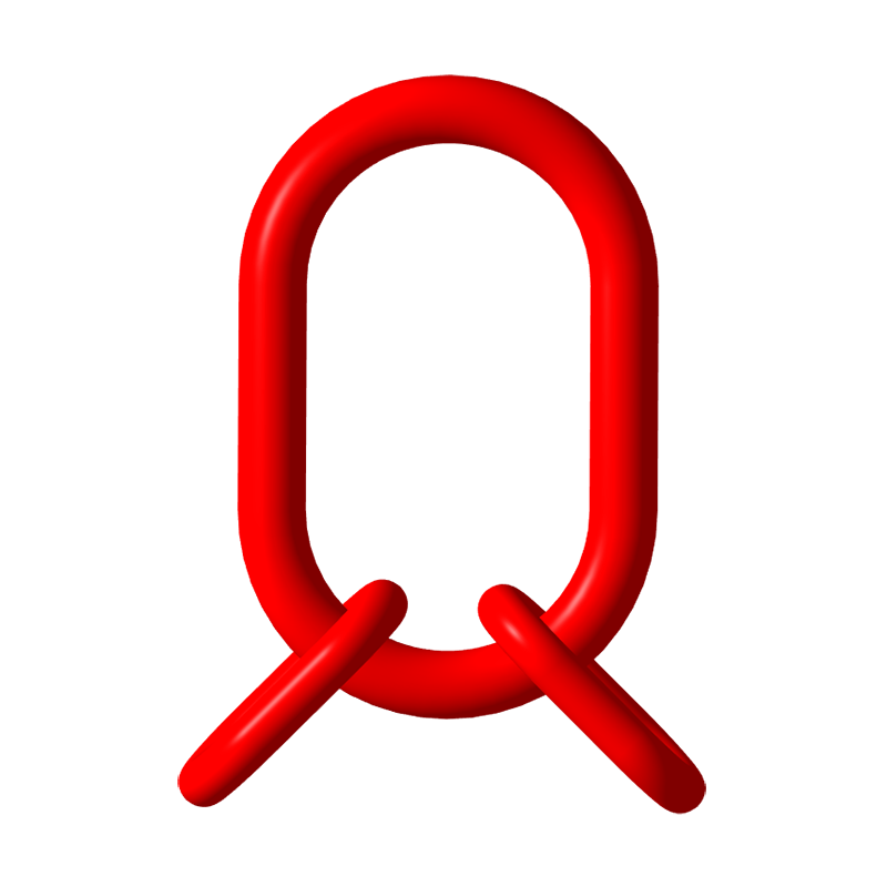 G80級起重子母環(huán)3D